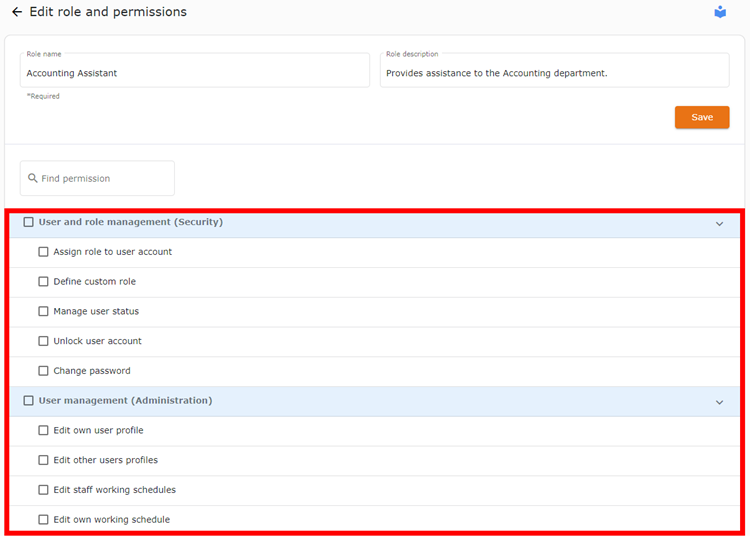 Scroll Permissions