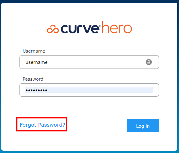 Forgot Password Link