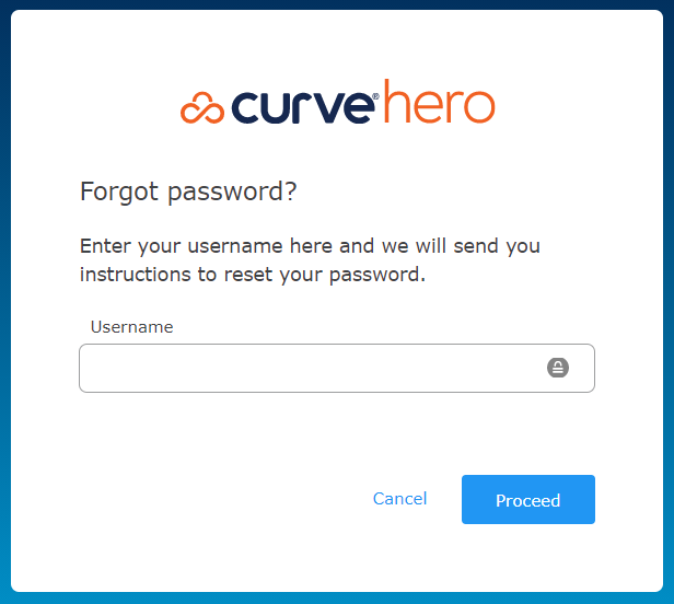 Username entry