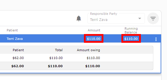 Initial Invoice Balance