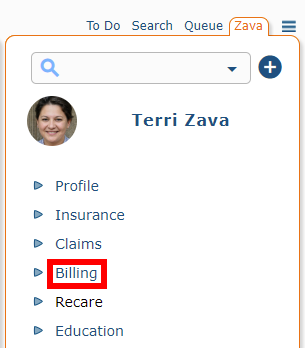 Click Billing in Sidekick