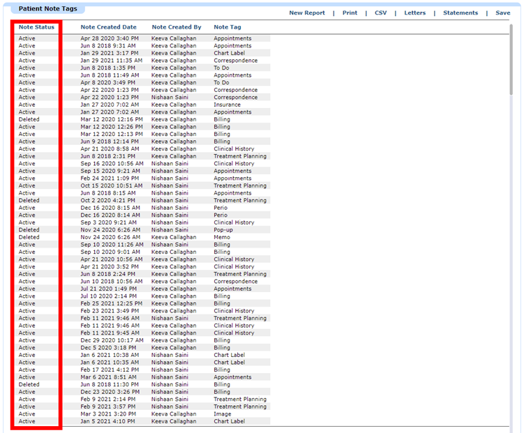Updated Column View