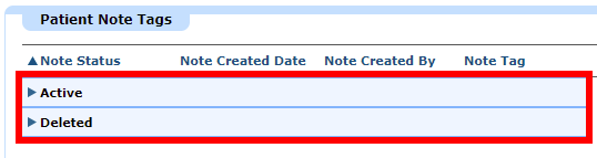 Grouped Data View