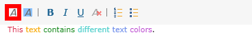 Text Color Option