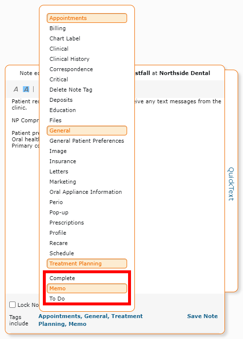 Internal Classification Tags