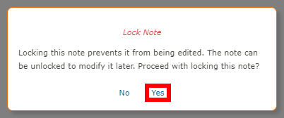 Confirmation Dialog