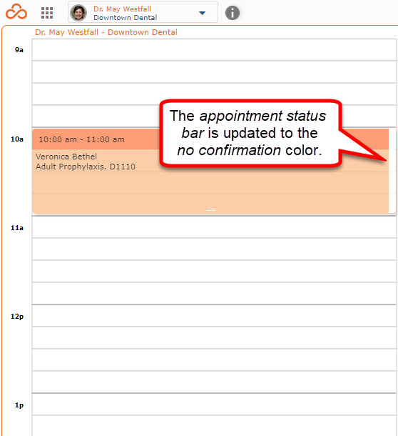 Reverted Status Color