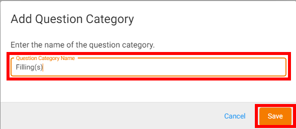 Save category