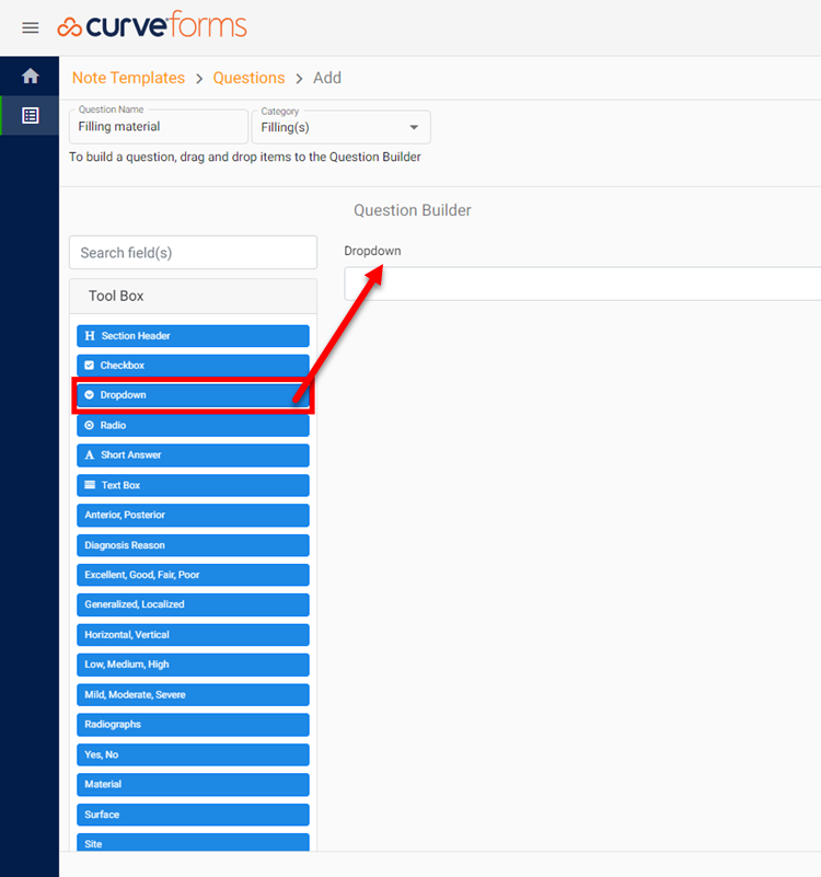 Dropdown component