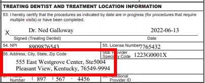 9 digit zip requirement