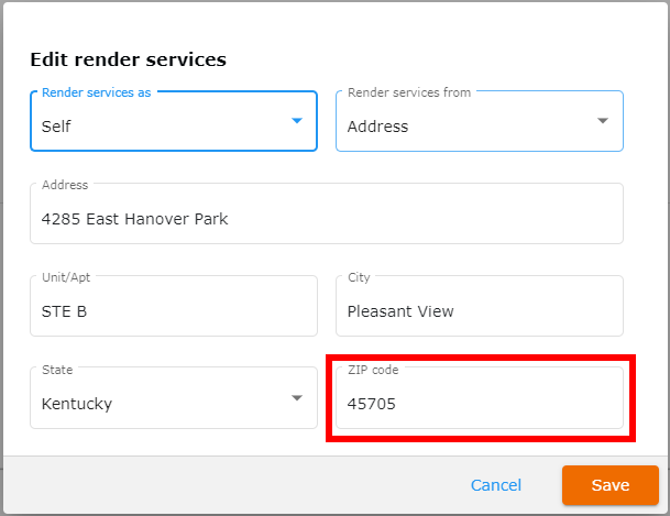 Enter 9 digit zip