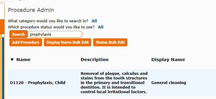 Administration - Procedures - Search - Prophy.png