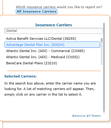 Insurance Plan Report - Insurance Carriers.png