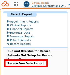 recare due date report.png